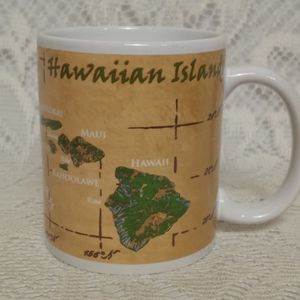 Hilo Hattie Hawaiian Islands Map Aloha from Hawaii Ceramic Coffee 2013